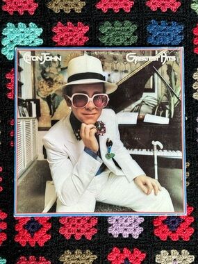 ELTON JOHN Greatest Hits 1974 US Comp Pinckneyville Pressing Vinyl LP Record VTG